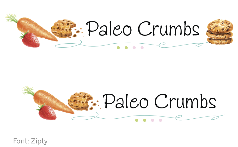 Diseño de Logo por Daniel318 para Paleo Crumbs | Diseño #6262899