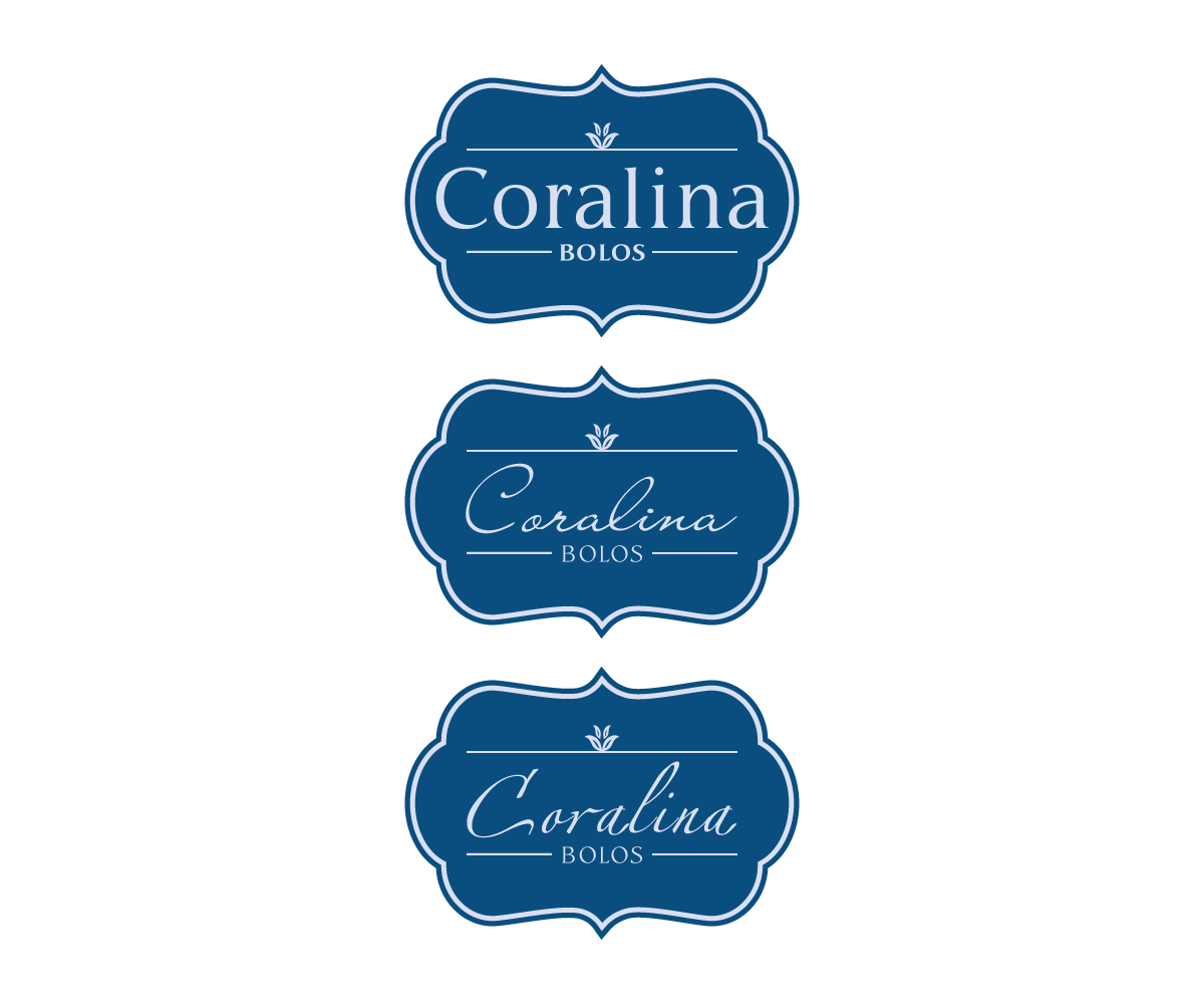 Logo Design by Slobodan Cagic for Coralina Bolos Caseiros | Design #6283081