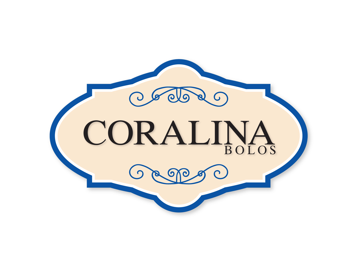 Logo Design by Halfull Media for Coralina Bolos Caseiros | Design #6327232