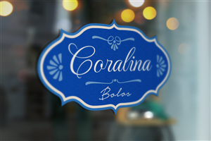 Logo Design by Zixi for Coralina Bolos Caseiros | Design: #6300667