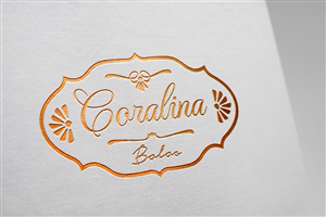 Logo Design by Zixi for Coralina Bolos Caseiros | Design: #6300669
