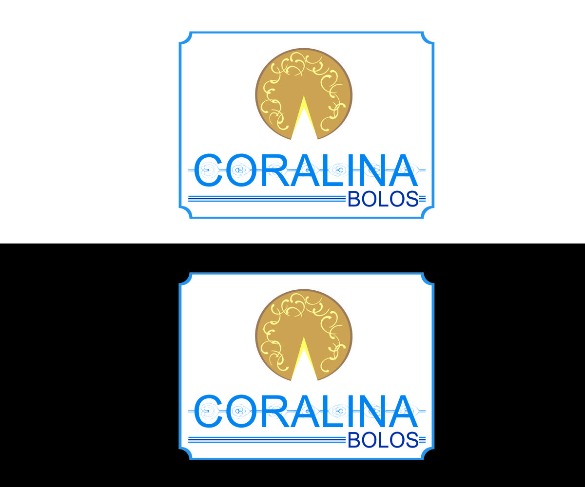 Logo Design by indrojeet2015 for Coralina Bolos Caseiros | Design #6241156