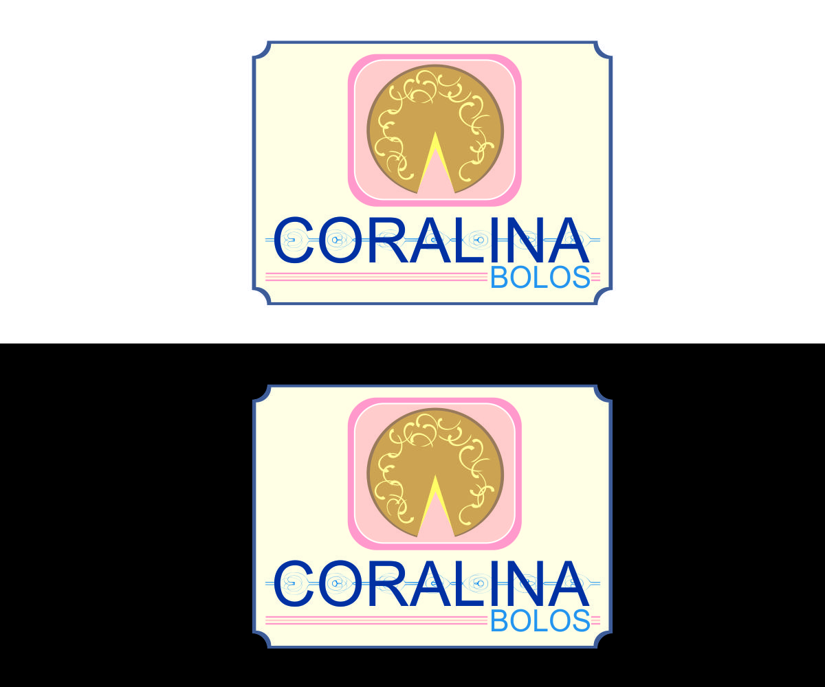 Logo Design by indrojeet2015 for Coralina Bolos Caseiros | Design #6312366