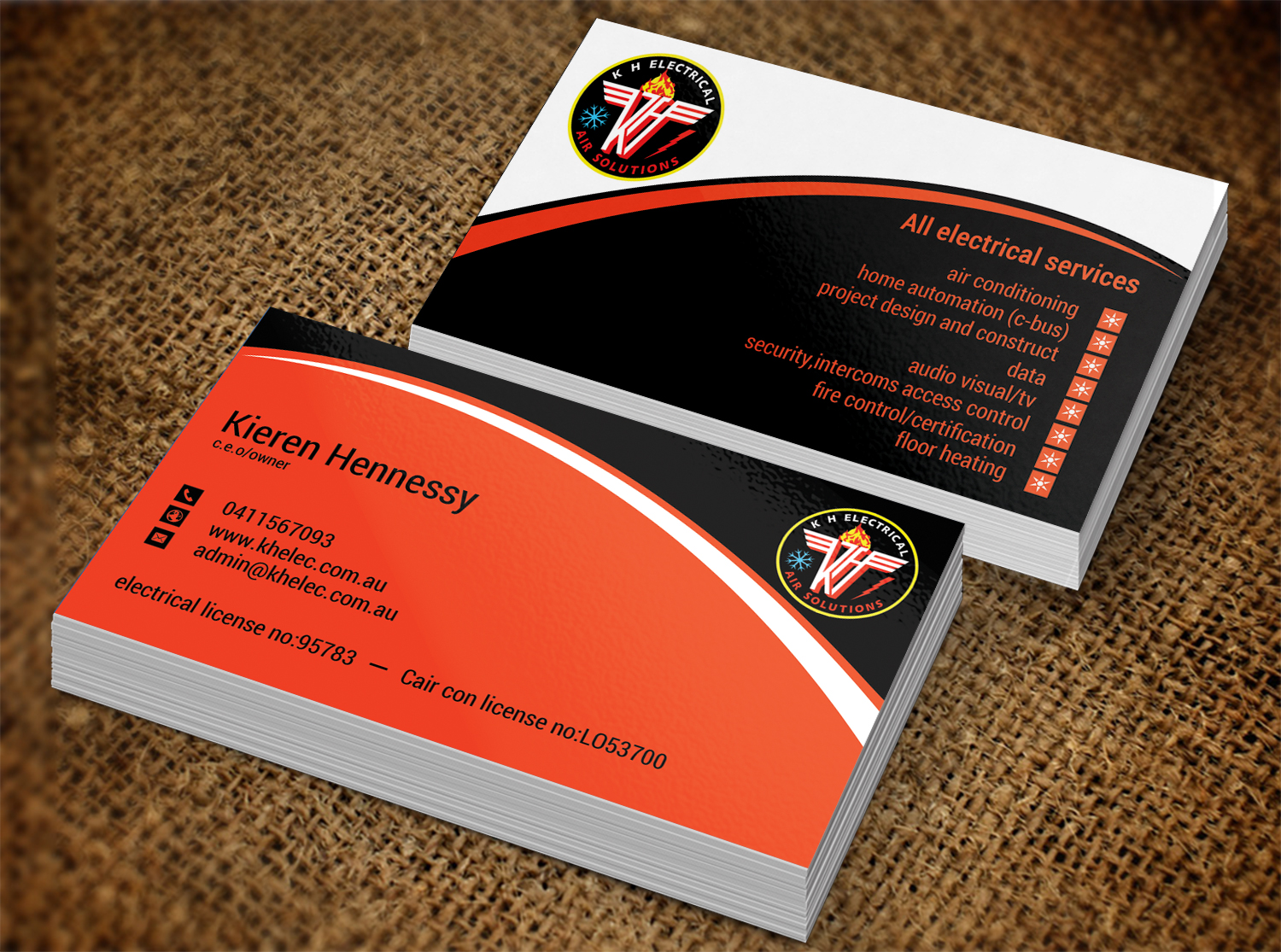 Business Card Design by Lanka Ama for this project | Design #6136376