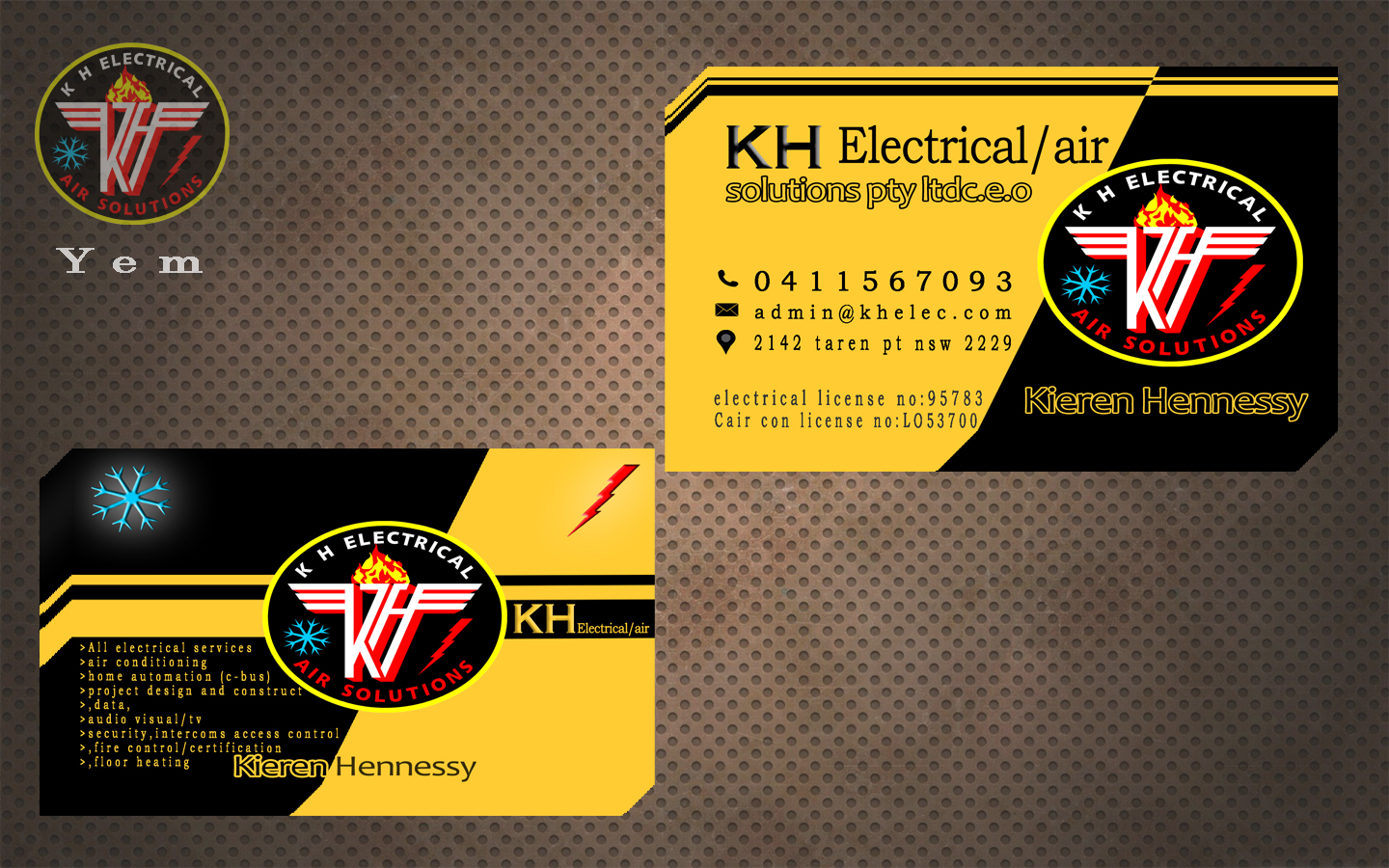 Business Card Design by Yem for this project | Design #6138531