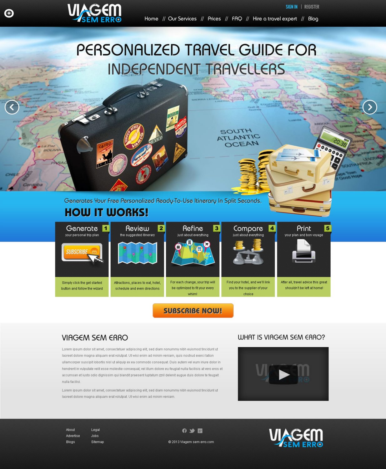 Web Design by TechWise for Thiago Diniz | Design #1807230