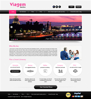Web Design by Creative X Designs for Thiago Diniz | Design: #1683405