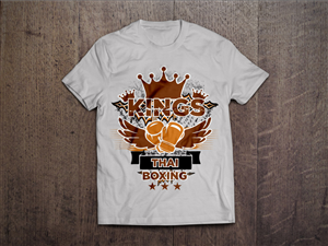T-shirt Design by HK Creatives for Kings Thai Boxing | Design: #6238689