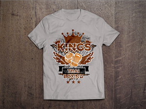 T-shirt Design by HK Creatives for Kings Thai Boxing | Design #6240997