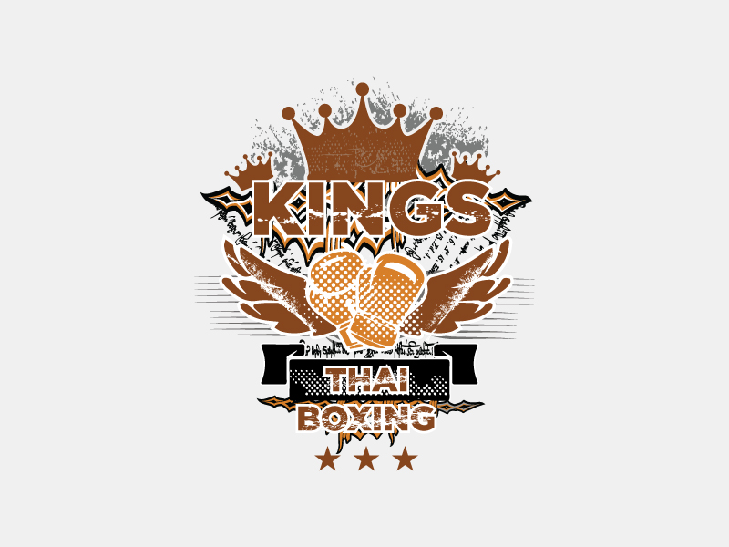 T-shirt Design by HK Creatives for Kings Thai Boxing | Design #6240999