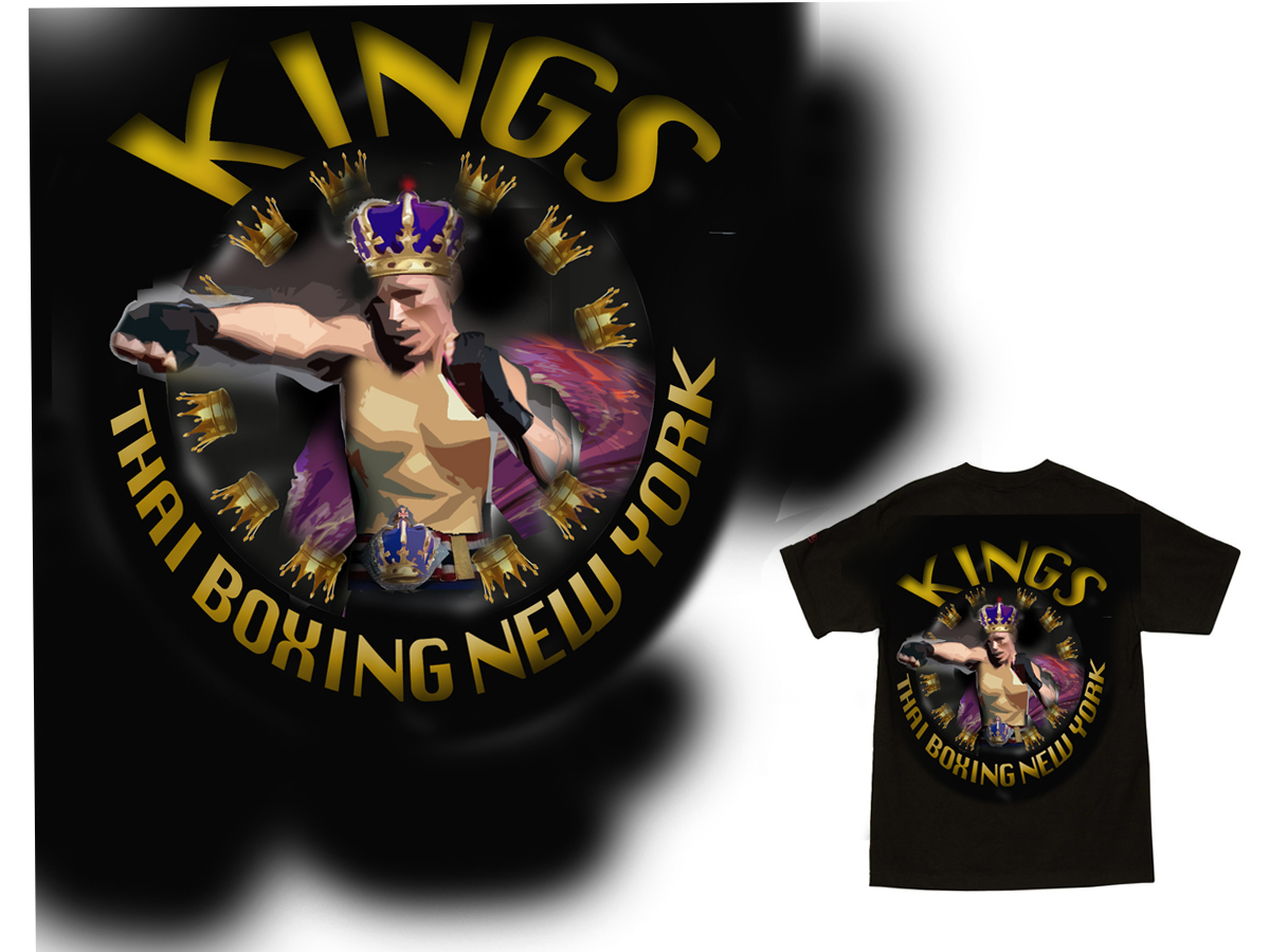 T-shirt Design by davem for Kings Thai Boxing | Design #6216083