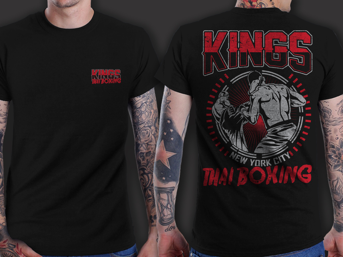 T-shirt Design by Xerox for Kings Thai Boxing | Design #6388947