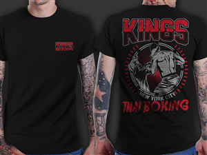 T-shirt Design by Xerox for Kings Thai Boxing | Design #6388947