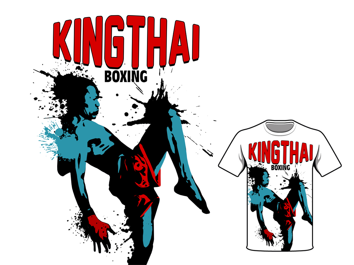 T-shirt Design by Gla. for Kings Thai Boxing | Design #6403033