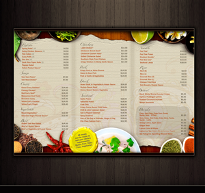 Brochure Design by C23design Company for Chai Thai | Design: #1681050