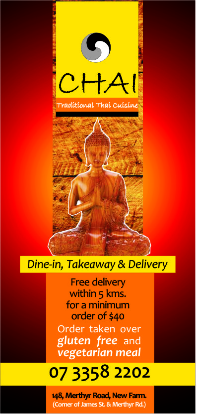 Brochure Design by creative designer for Chai Thai | Design #1676443