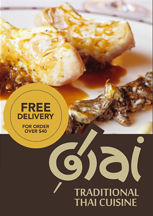 Brochure Design by Yohanes W for Chai Thai | Design: #1660264