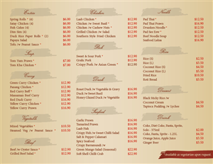 Brochure Design by ngothimyphung for Chai Thai | Design: #1664618