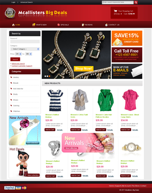 Web Design by pb for this project | Design: #342059