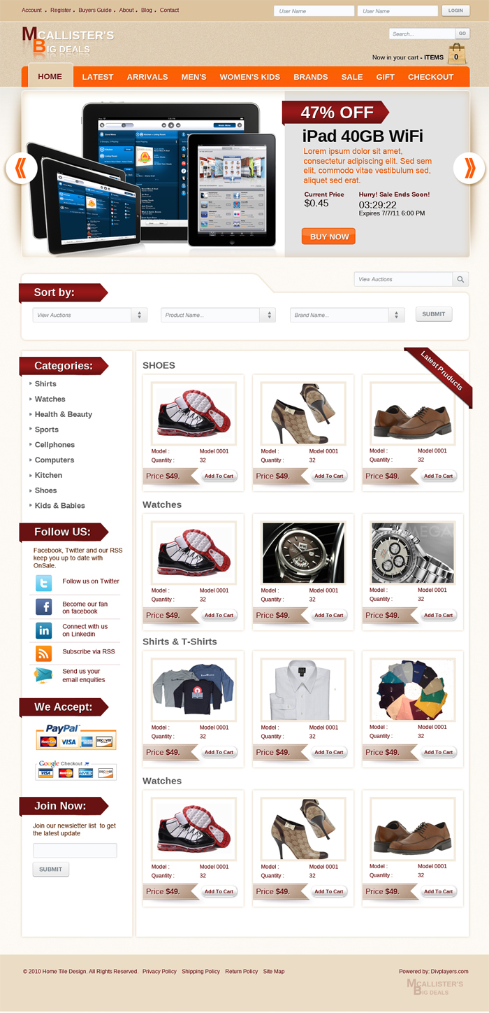 Web Design by the-lion-king for this project | Design #345661