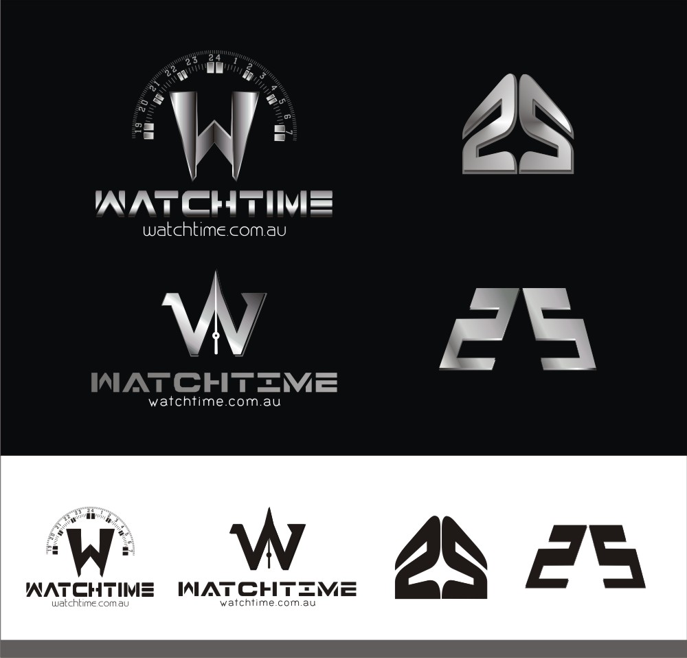Logo Design by Black Dot....  for Australia Vintage Watches Pty. Ltd. | Design: #6158119