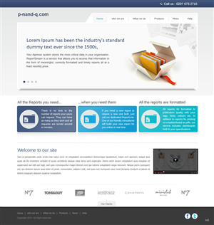 Web Design by saroshdurrani for this project | Design #6189305
