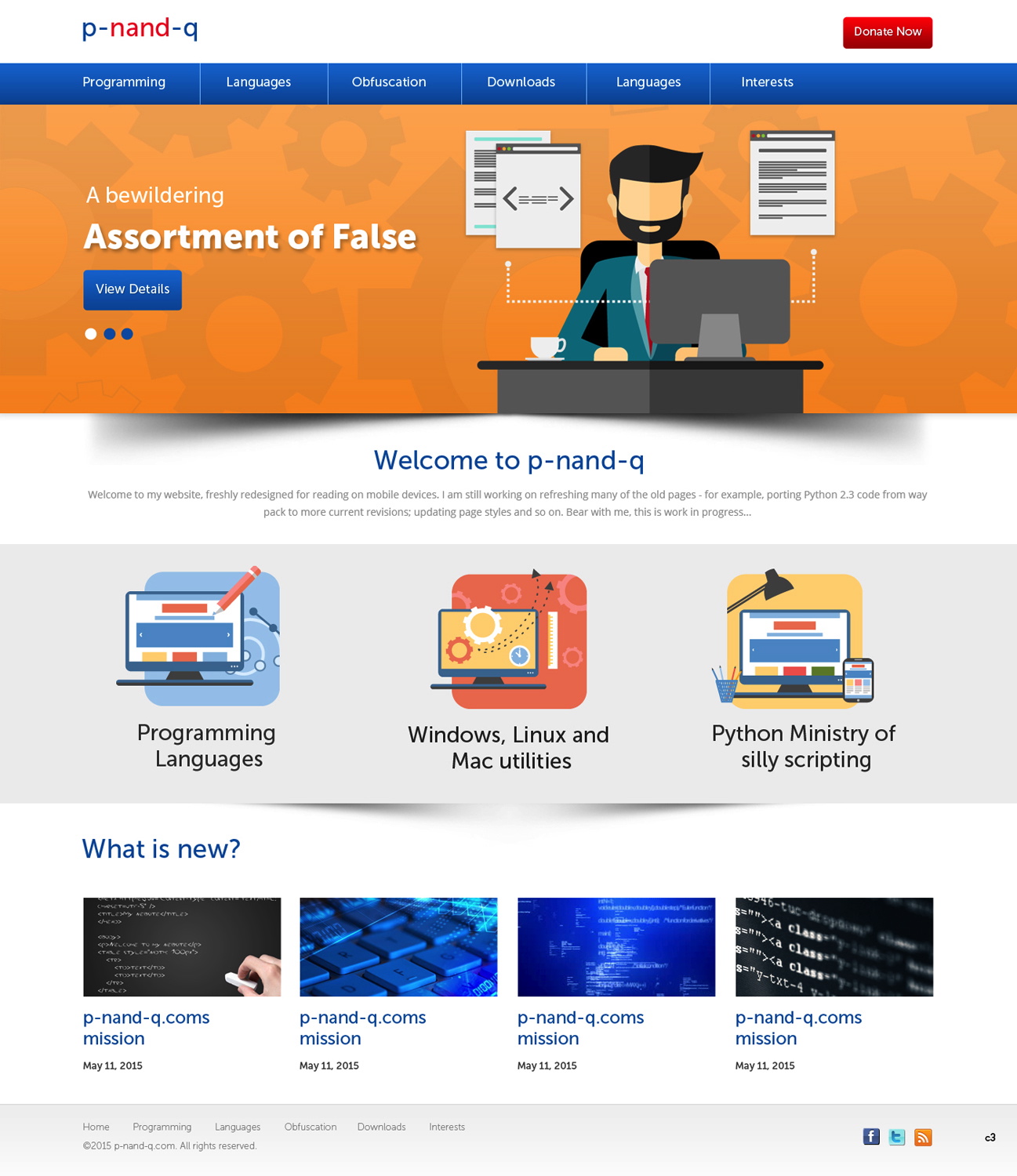 Web Design by pb for this project | Design #6170654