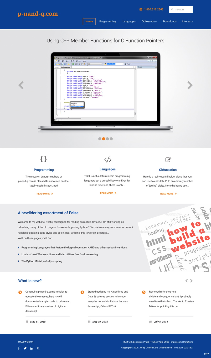 Web Design by pb for this project | Design #6170662