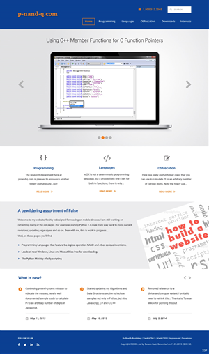 Web Design by pb for this project | Design: #6170662