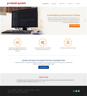 Web Design by pb for this project | Design: #6170665