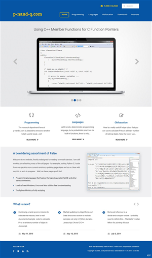 Web Design by pb for this project | Design: #6219982