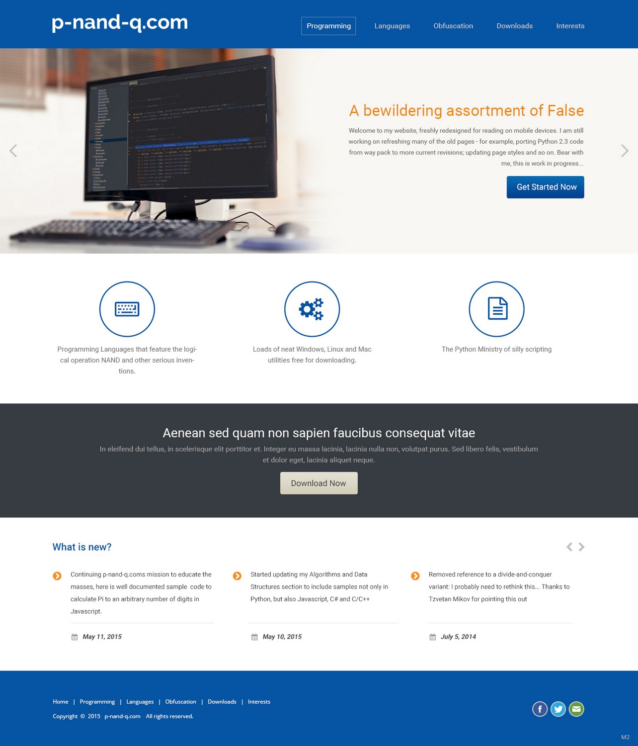 Web Design by pb for this project | Design #6270596