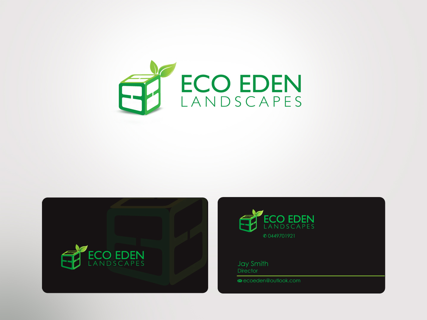 Logo Design by Inventive_Jewel for Eco Eden Landscapes | Design: #1677367