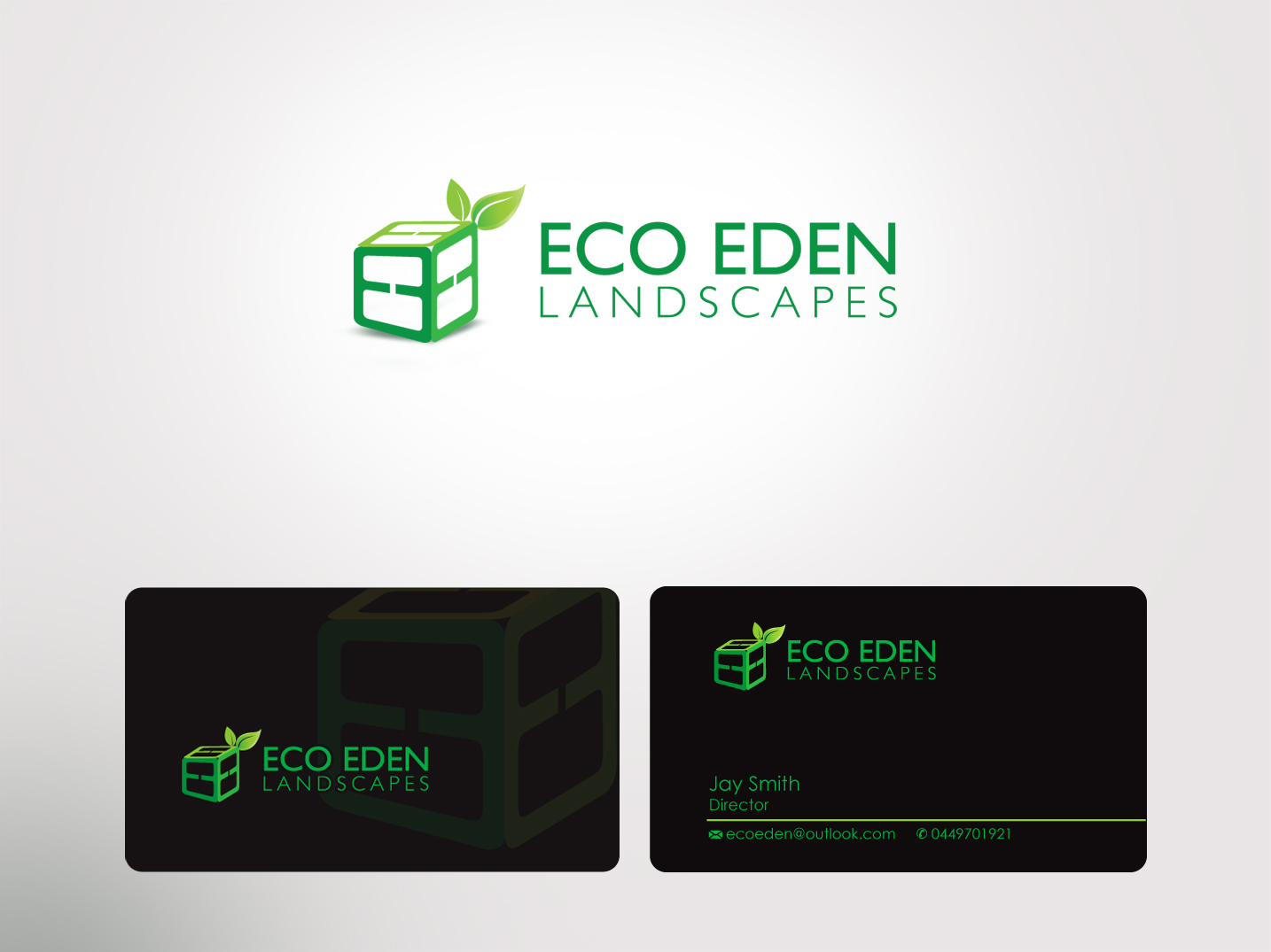 Logo Design by Inventive_Jewel for Eco Eden Landscapes | Design #1677369