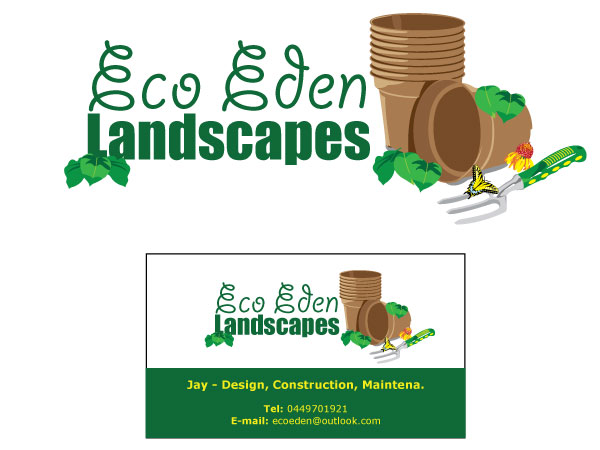 Logo-Design von Starkal Graphicx für Eco Eden Landscapes | Design #1670795