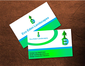 Logo Design by KarlCloy for Eco Eden Landscapes | Design: #1668628