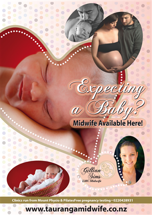 Poster Design by ximena for Davies Midwifery Ltd | Design #1712426