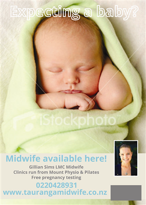 Poster Design by Lou Sharp for Davies Midwifery Ltd | Design: #1701505