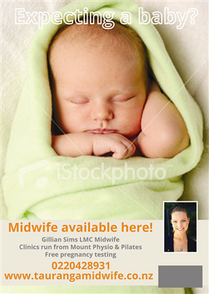 Poster Design by Lou Sharp for Davies Midwifery Ltd | Design: #1701507