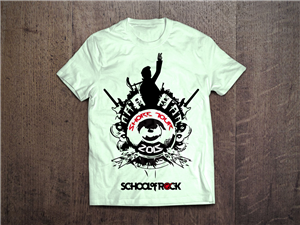 T-shirt Design by AFHUN for Rock Mamas LLC | Design: #6191772