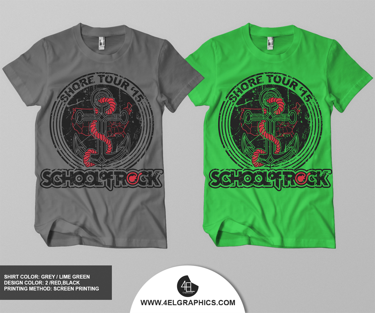 T-shirt Design by Rogelio Graphics for Rock Mamas LLC | Design #6170907