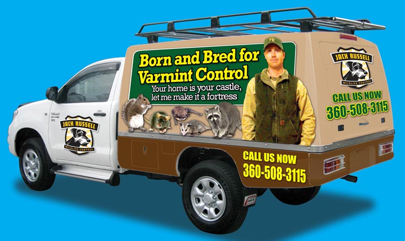 Signage Design by Junn for Jack Russell Wildlife Control | Design #1645916