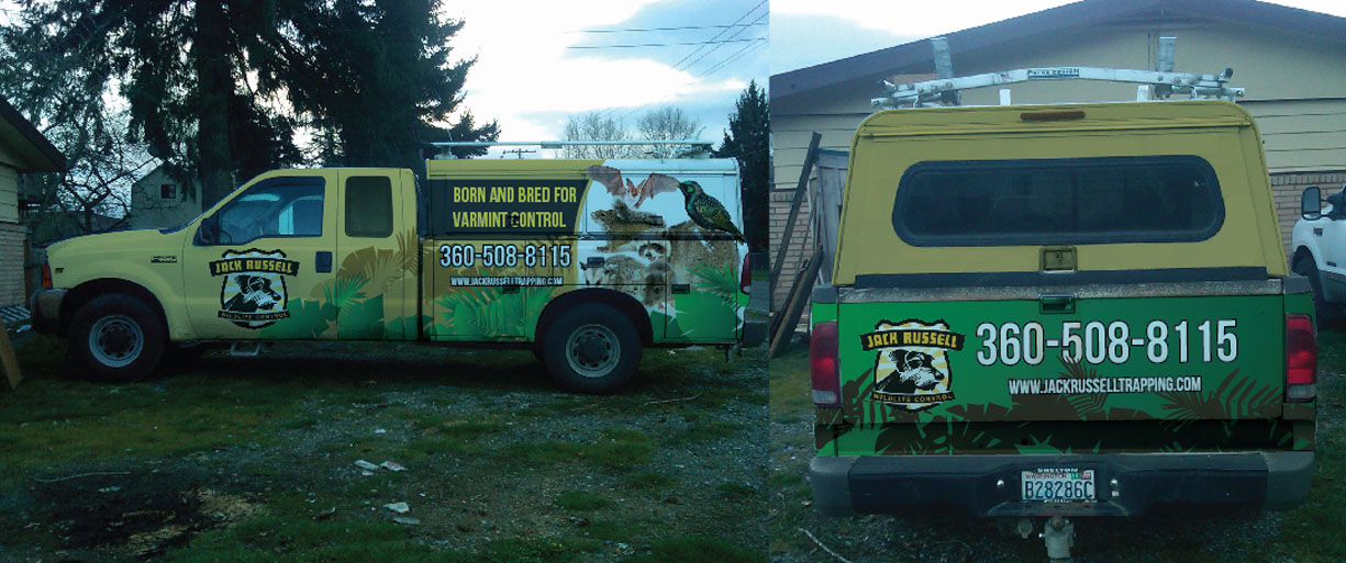 Signage Design by Priyo Subarkah for Jack Russell Wildlife Control | Design #1659479