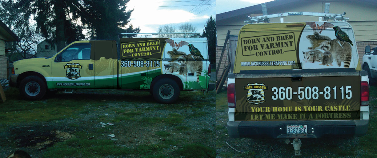 Diseño de Señalética por Priyo Subarkah para Jack Russell Wildlife Control | Diseño #1673913