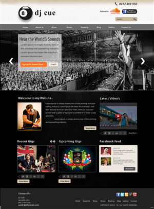 Web Design par pb pour Bendigo Goldfields Anaesthetic Specialists | Design : #1905583