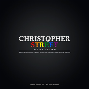 Logo Design by madeli for Christopher Street Marketing | Design: #1694931