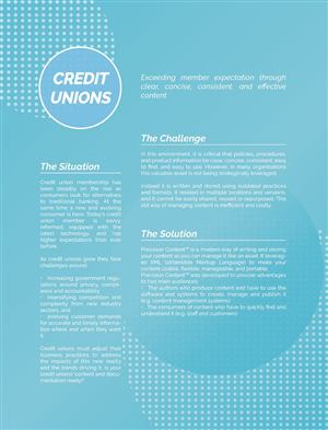 Brochure Design by Iwana Ioana for PrecisionContent.com  | Design: #6168413