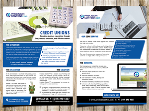 Brochure Design by Masha K for PrecisionContent.com  | Design: #6158118