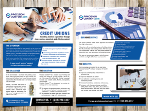 Brochure Design by Masha K for PrecisionContent.com  | Design: #6162176
