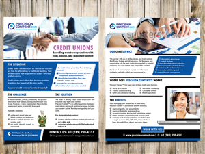 Brochure Design by Masha K for PrecisionContent.com  | Design: #6172235